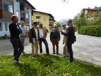 1. von links: Leiter des Verkehrsreferats, Gerhard Wimmer