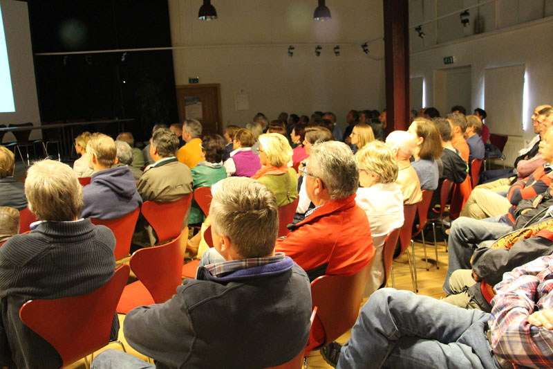 großes Zuschauerinteresse