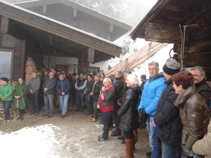 Einweihung Skiroute 3